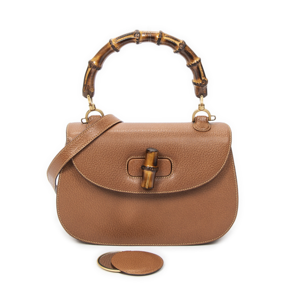 Gucci Handbags - Gucci Medium Bamboo Top Handle Flap